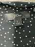J.Crew 100% Viscose Polka Dots Black Long Sleeve Blouse Size L - photo 7