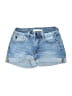 KANCAN JEANS Blue Denim Shorts Size 1 - photo 1
