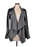 Skies Are Blue 100% Polyester Gray Cardigan Size M - photo 1