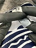 Cupshe Stripes Blue Swimsuit Bottoms Size M - photo 4
