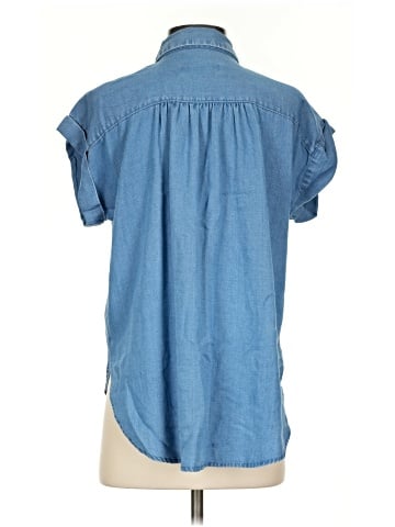 Ann Taylor LOFT Short Sleeve Button-Down Shirt (view 2)