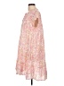 Roller Rabbit 100% Cotton Paisley Pink Casual Dress Size L - photo 5