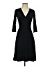 Leota Solid Black Cocktail Dress Size XS - photo 1