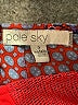 Pale Sky 100% Polyester Red Sleeveless Blouse Size S - photo 7