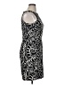 AB Studio Graphic Black Cocktail Dress Size 14 - photo 4