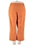 Ashley Stewart Solid Orange Casual Pants Size 30 waist - photo 1