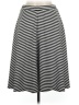 Bobeau Stripes Black Casual Skirt Size M - photo 2