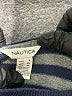 Nautica Stripes Gray Pullover Sweater Size L - photo 7
