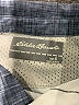 Eddie Bauer Tweed Blue Short Sleeve Button-Down Shirt Size 6 - photo 3
