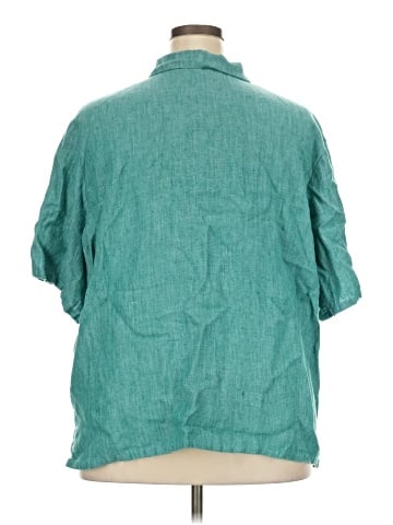 T. Garment Short Sleeve Blouse (view 2)