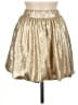 Babette Metallic Gold Formal Skirt Size M - photo 1