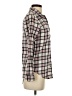Vans 100% Cotton Plaid Ivory Long Sleeve Button-Down Shirt Size XS - photo 4