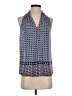Max Studio Blue Sleeveless Blouse Size XS - photo 1