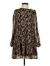 THML 100% Polyester Paisley Black Casual Dress Size XS - photo 1