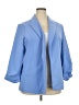 Nine West Solid Blue Blazer Size XXL - photo 1