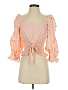 White Birch 3/4 Sleeve Blouse