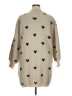 Unbranded 100% Polyester Hearts Tan Cardigan Size XL - photo 2