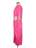 L'Agence 100% Polyester Pink Cocktail Dress Size 10 - photo 5