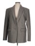 Sandro 100% Polyester Tweed Gray Blazer Size 42 - photo 1