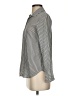 Everlane 100% Silk Stripes Gray Long Sleeve Silk Top Size 0 - photo 5