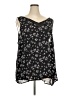 Maurices 100% Polyester Black Sleeveless Blouse Size 3X - photo 1
