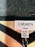 Carmen Carmen Marc Valvo Stripes Gold Pullover Sweater Size 1X - photo 7