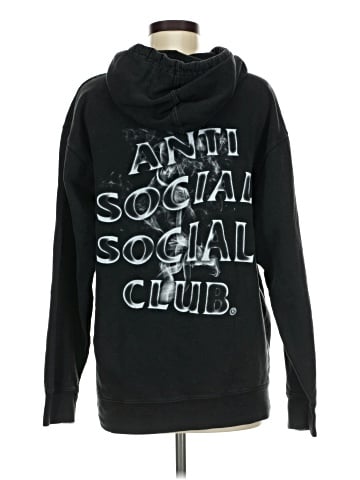 Anti Social Social Club Pullover Hoodie (view 2)