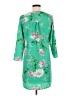 Daniel Rainn 100% Polyester Floral Green Casual Dress Size M - photo 2