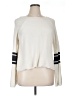 True Craft 100% Polyester Stripes Ivory Pullover Sweater Size XL - photo 1