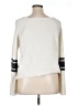 True Craft 100% Polyester Stripes Ivory Pullover Sweater Size XL - photo 2