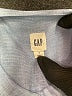 Gap 100% Cotton Blue Long Sleeve Blouse Size S - photo 7