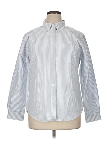L.L.Bean Long Sleeve Button-Down Shirt (view 1)