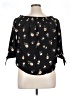 rue21 Black 3/4 Sleeve Blouse Size XL - photo 2