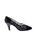 Assorted Brands 100% Leather Black Heels Size JP 23 / US 6 - photo 1