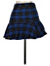 Millau Plaid Blue Formal Skirt Size XS - photo 2