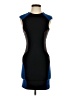 David Lerner Color Block Blue Cocktail Dress Size S - photo 1