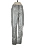 Kut from the Kloth Metallic Silver Casual Pants Size 0 - photo 1