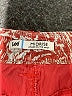 Lee 100% Cotton Solid Red Board Shorts Size 12 - photo 3