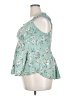 Torrid Teal Sleeveless Blouse Size 2X Plus (2) - photo 5