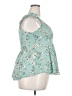 Torrid Teal Sleeveless Blouse Size 2X Plus (2) - photo 4