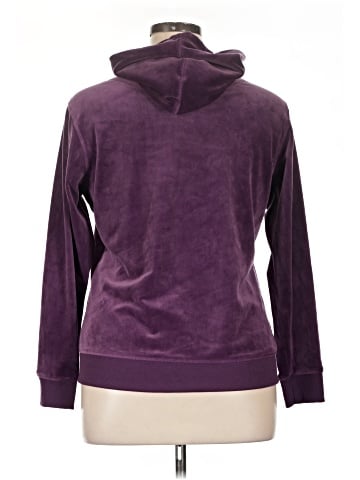 White Mark Zip Up Hoodie (view 2)