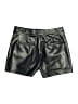 Zara Metallic Black Shorts Size S - photo 2