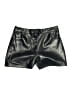 Zara Metallic Black Shorts Size S - photo 1