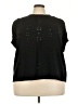 Torrid Black Short Sleeve Blouse Size 3X Plus (3) - photo 1