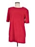 Essentials 100% Polyester Red Short Sleeve Top Size M - photo 1