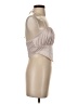 Shein 100% Polyester Tan Sleeveless Blouse Size 4 - photo 4