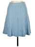 Unbranded Solid Blue Casual Skirt Size M - photo 1