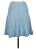 Unbranded Solid Blue Casual Skirt Size M - photo 2