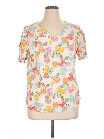 D&Co. Short Sleeve Blouse (view 1)