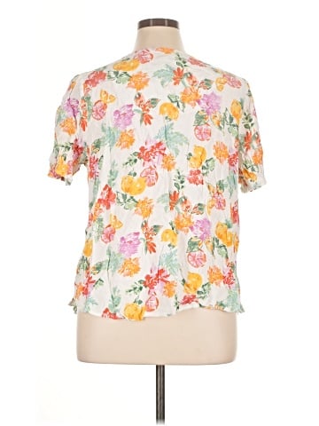 D&Co. Short Sleeve Blouse (view 2)